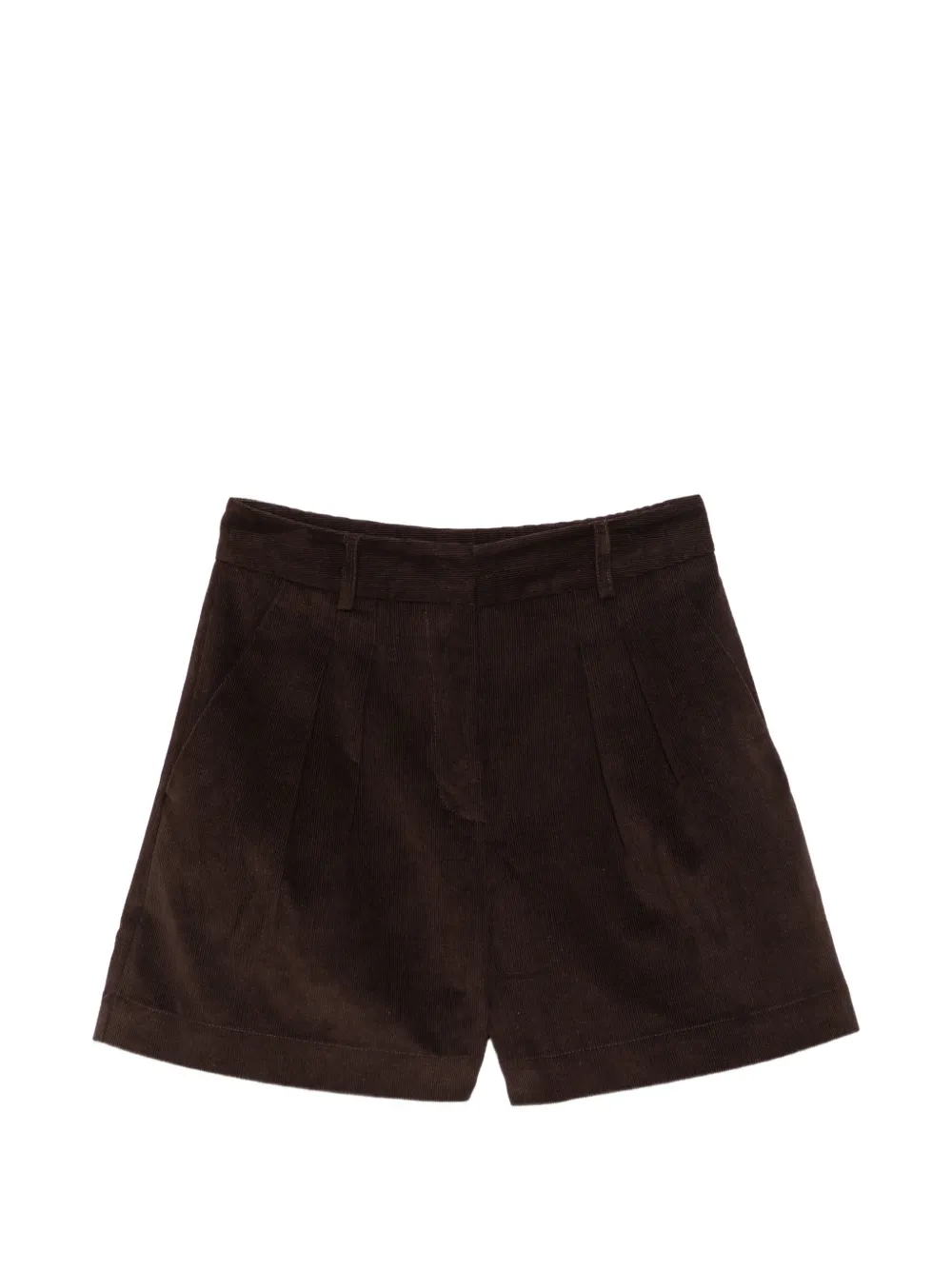 MC2 Saint Barth pleated corduroy shorts