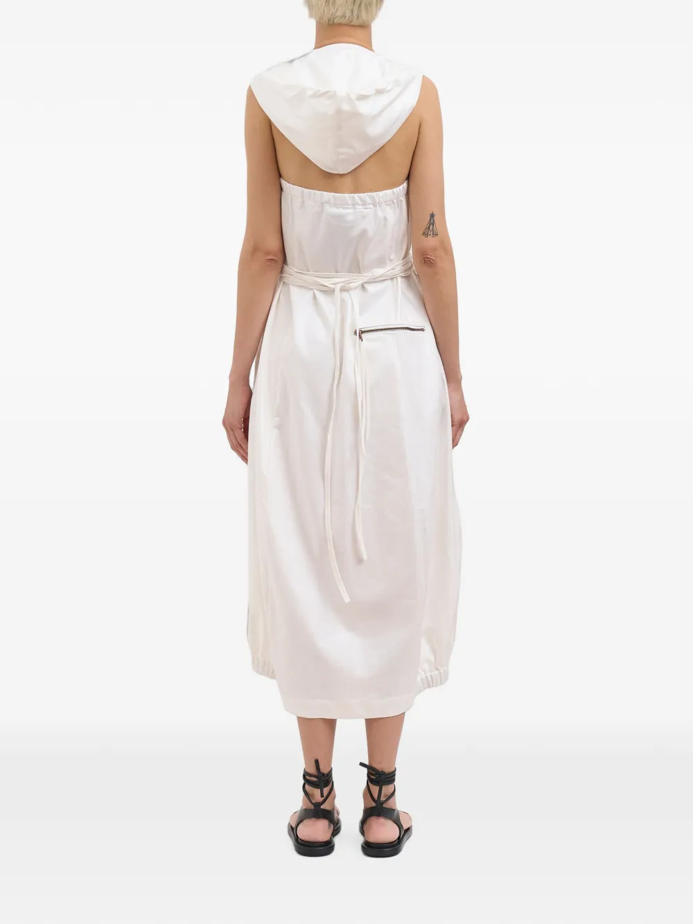 studio b3 Lamba sleeveless midi dress Beige