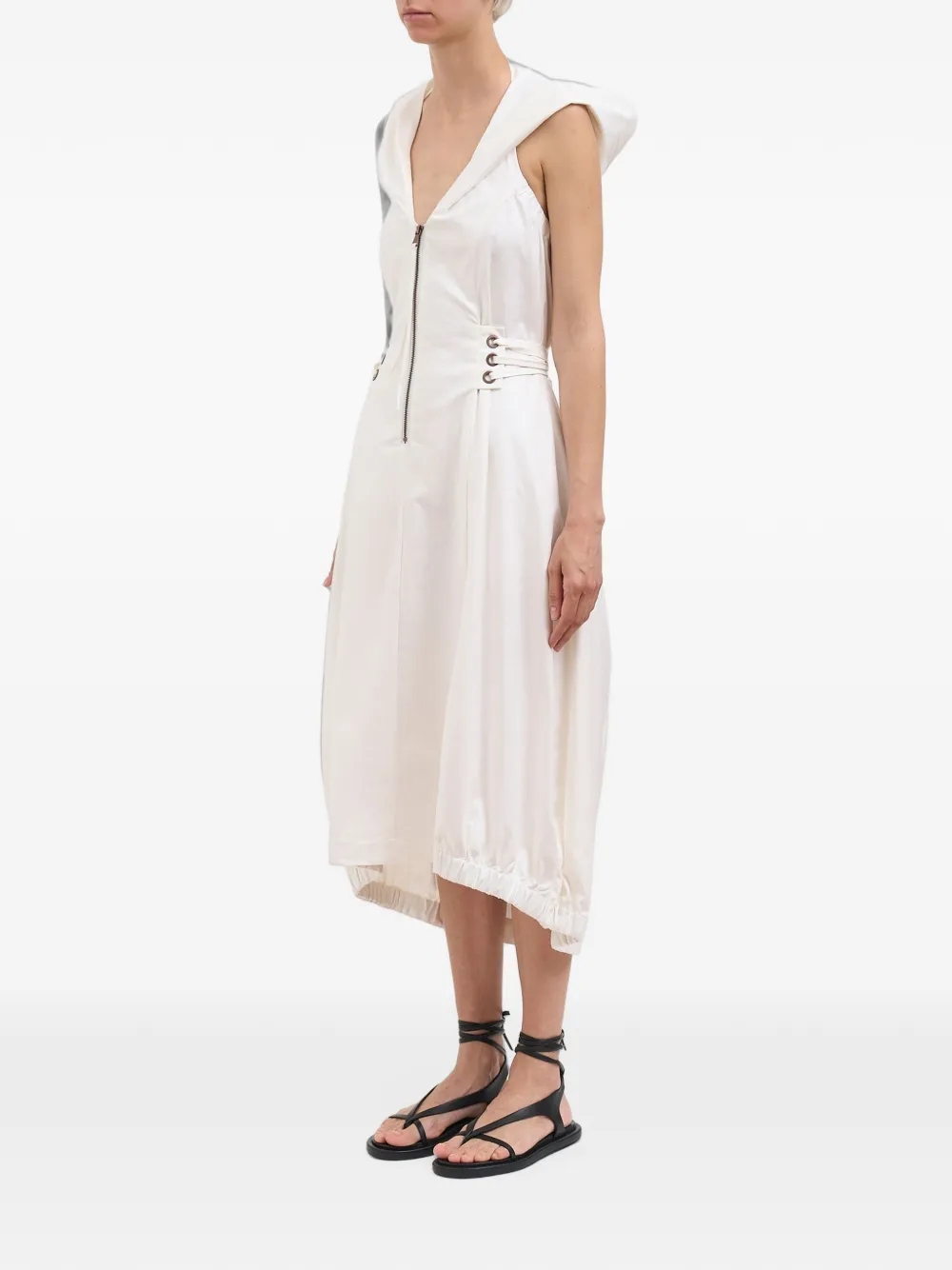 studio b3 Lamba sleeveless midi dress Beige