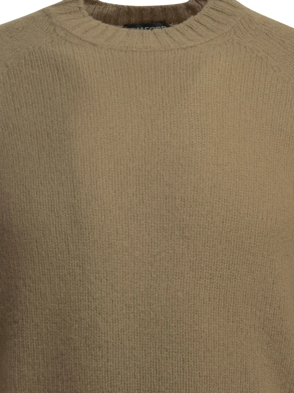 TOM FORD Trui met ronde hals en raglan mouwen Beige