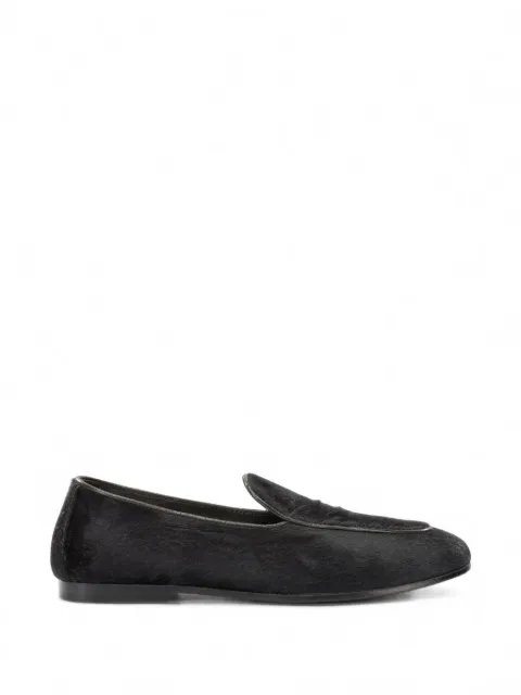 Henderson Baracco pony-hair loafers