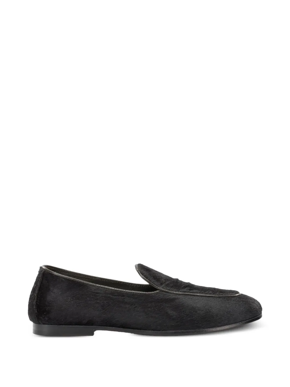 Henderson Baracco pony-hair loafers - Marrone