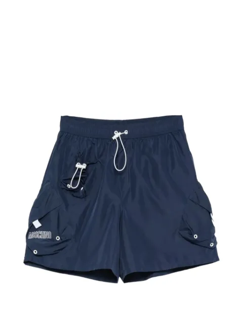 Moschino shorts de playa con bolsillos tipo cargo