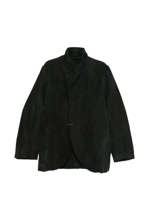 Atelier Suppan hook-fastening high-neck jacket