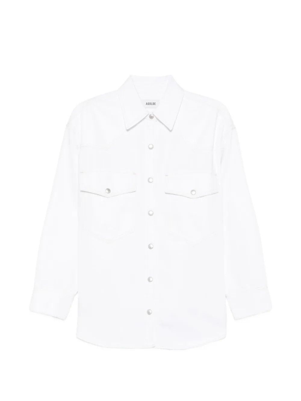 AGOLDE western denim shirt