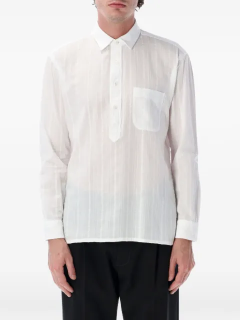 Salvatore Piccolo Alberto vertical-stripe polo shirt