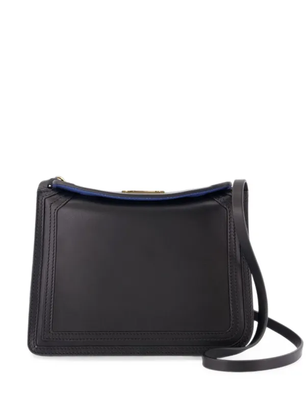 Lanvin Compagnon 16 Leather Bag in Black