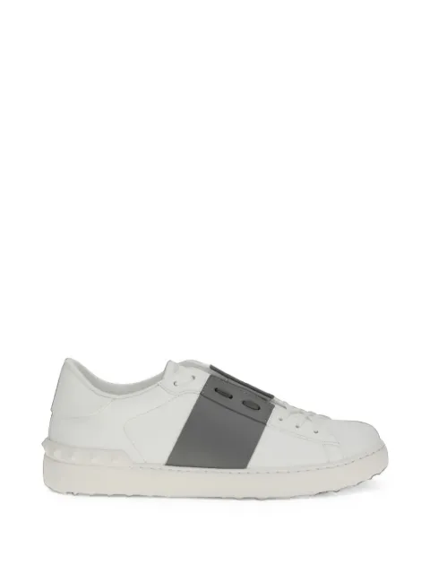 Valentino Garavani Open Rockstud leather sneakers