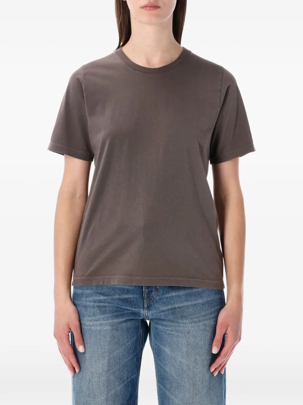 colorful standard crew-neck T-shirt - Marron colorful standard crew-neck T-shirt - Marron