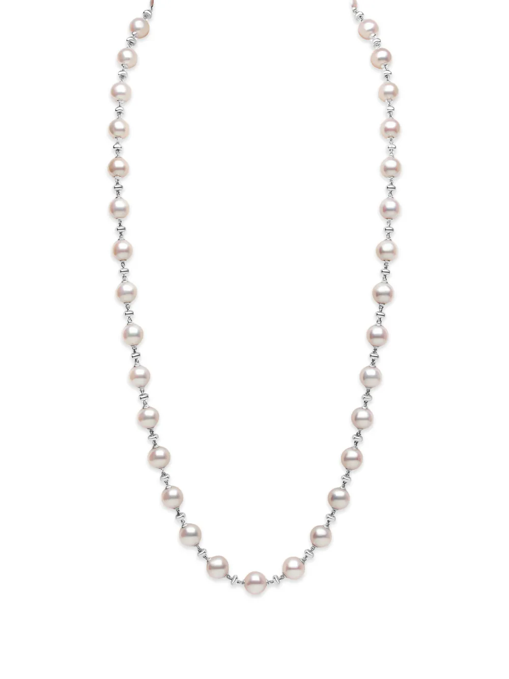 Yoko London Collana con perle d'acqua dolce - Argento