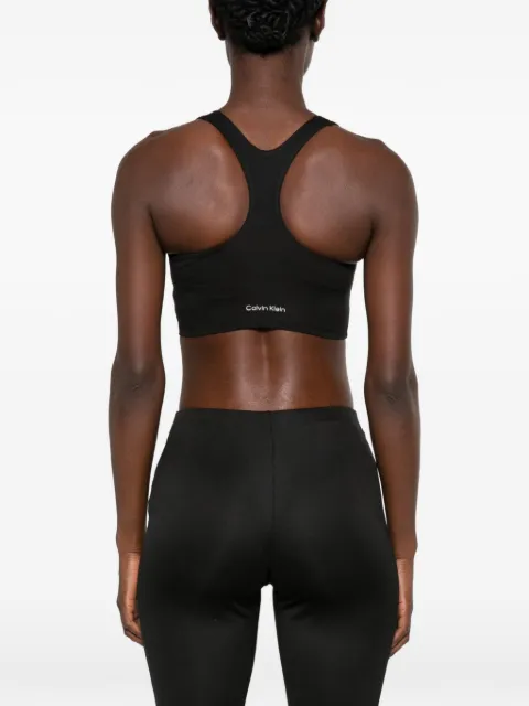 Calvin Klein racerback logo-print top