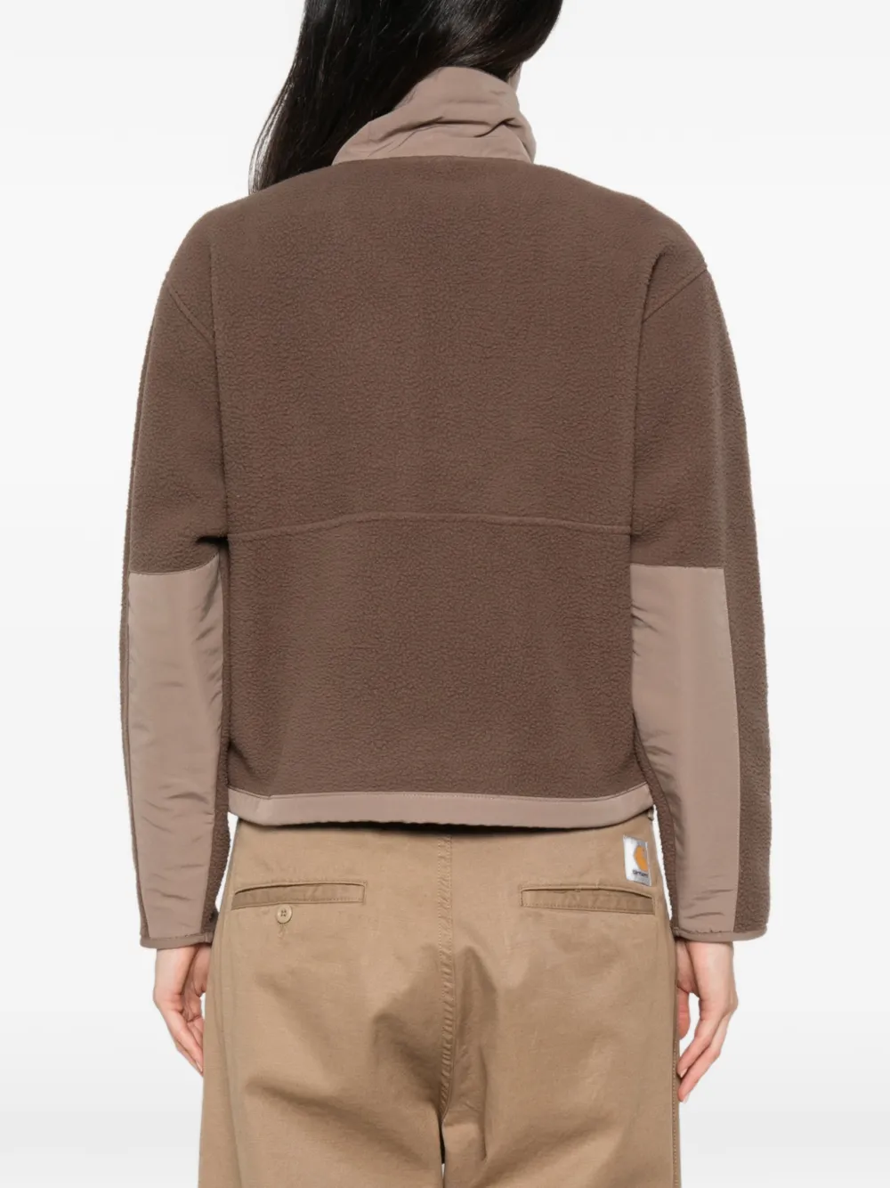 The North Face Yumiori Off Peak sweater met rits Bruin