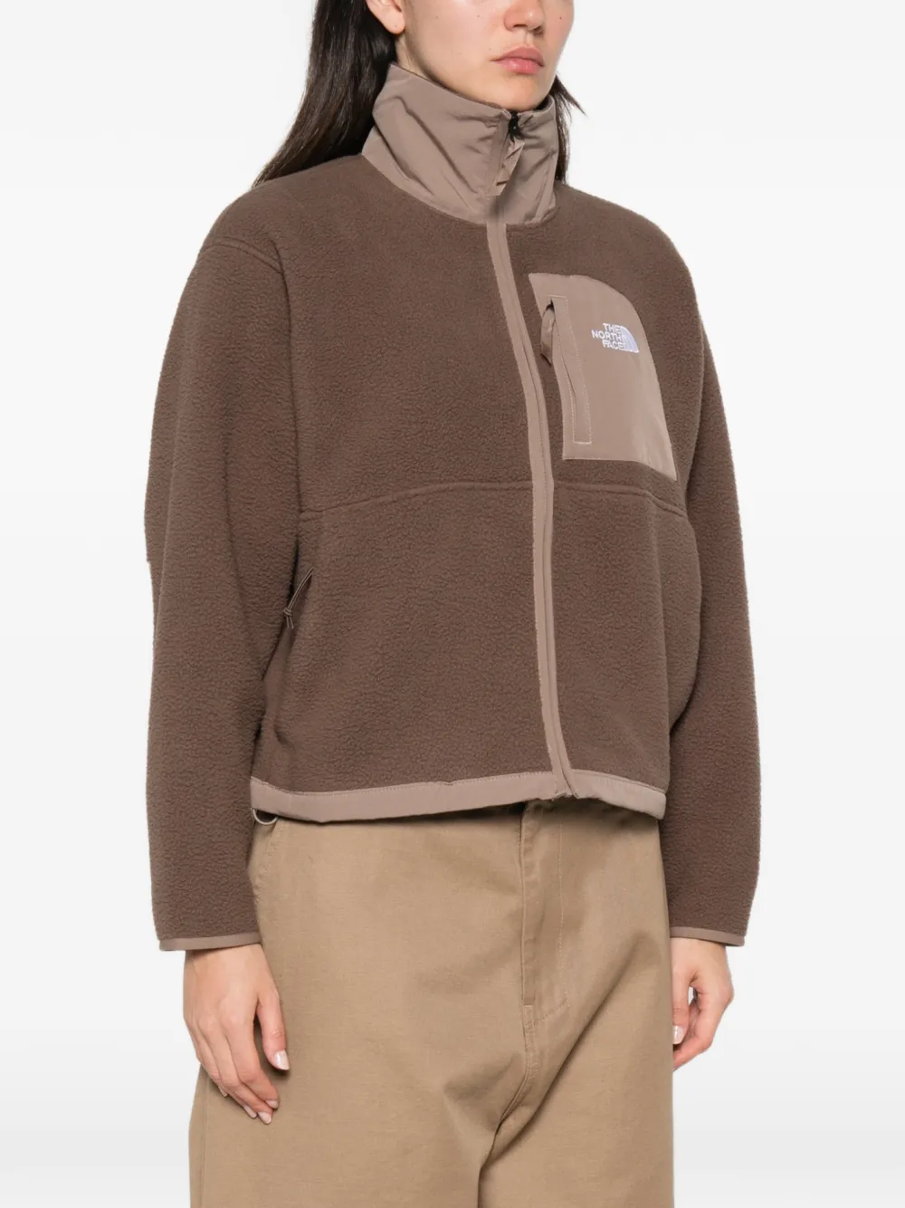 The North Face Yumiori Off Peak sweater met rits Bruin