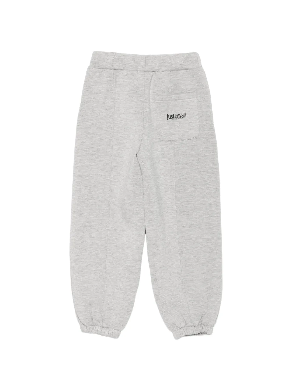 Just Cavalli Kids Trainingsbroek met logoprint Grijs