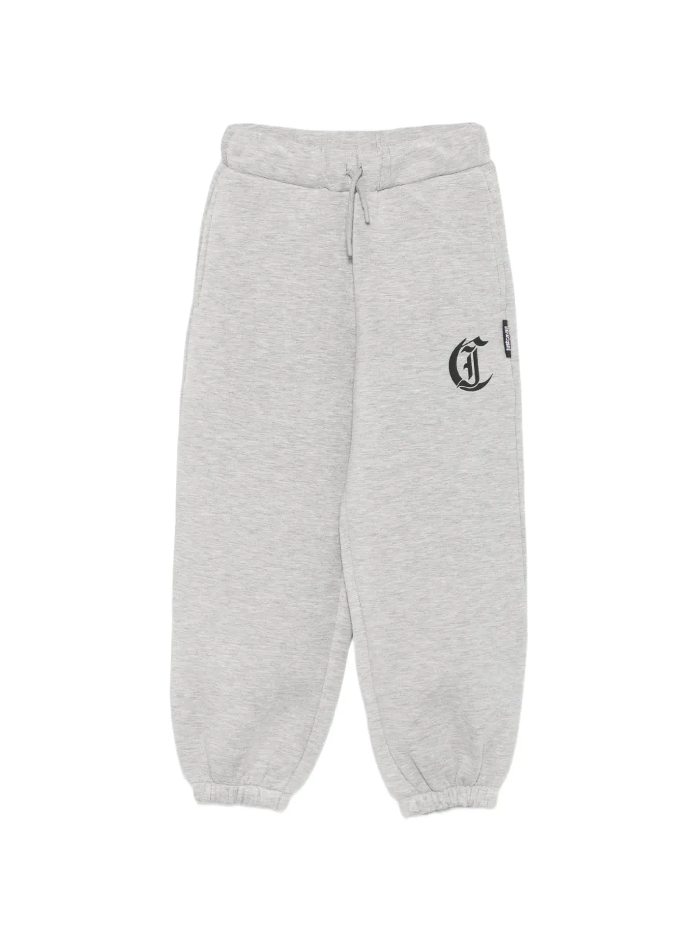 Just Cavalli Kids logo-print track pants - Grigio