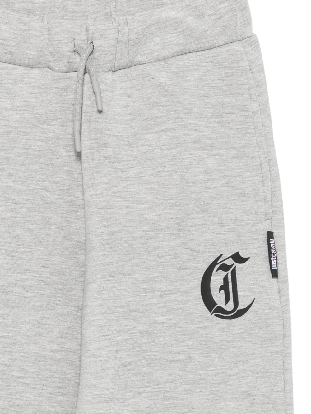Just Cavalli Kids Trainingsbroek met logoprint Grijs