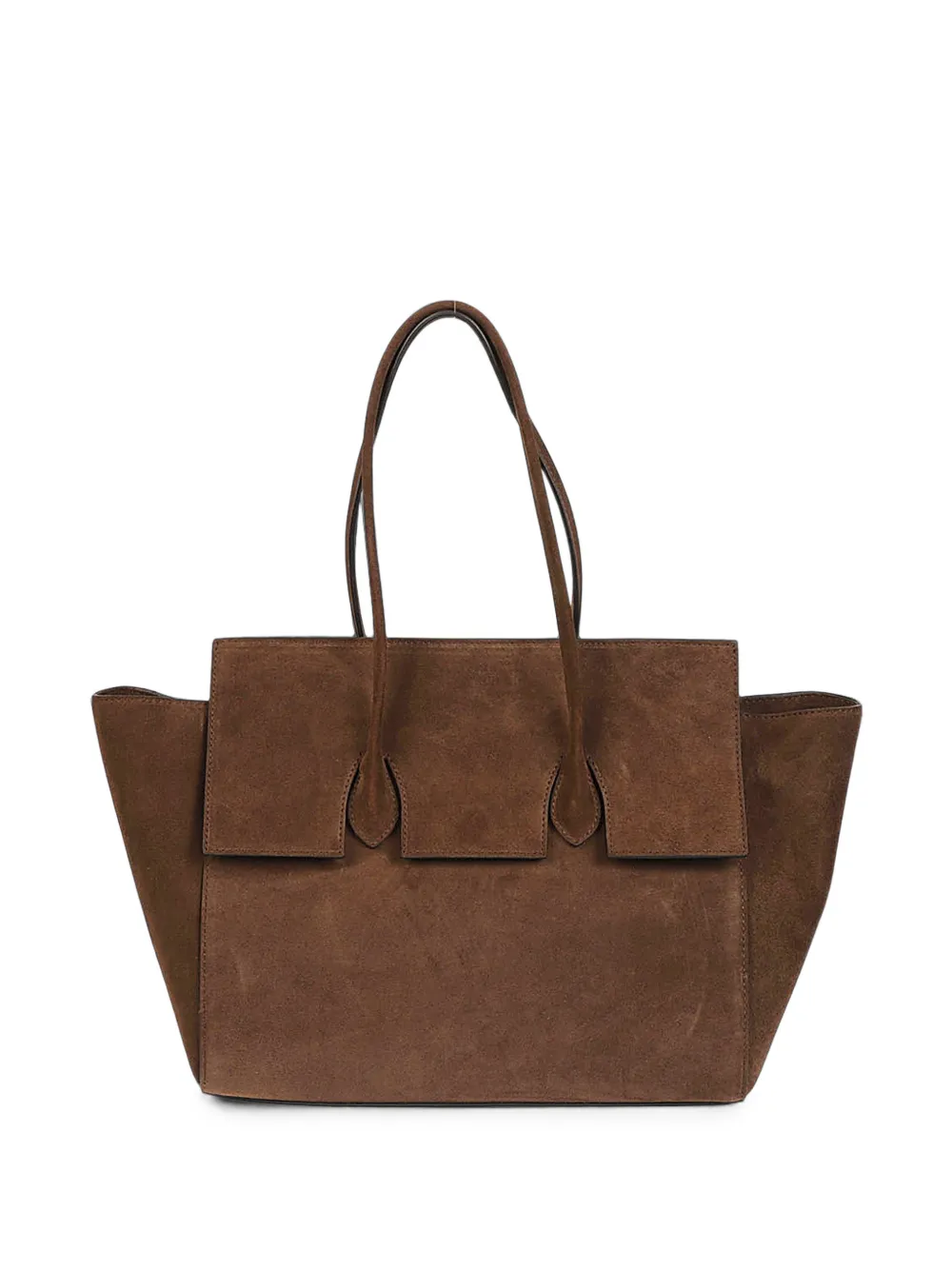 ROUNN Felice flap leather tote bag