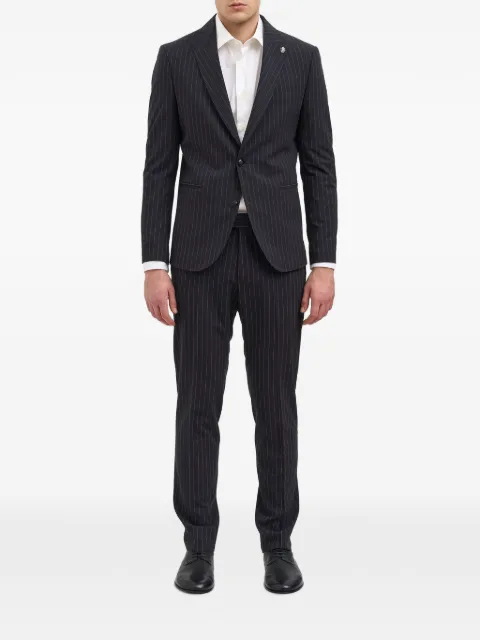 Daniele Alessandrini pinstripe-pattern single-breasted suit