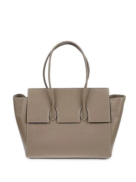 ROUNN Felice grained-leather tote bag