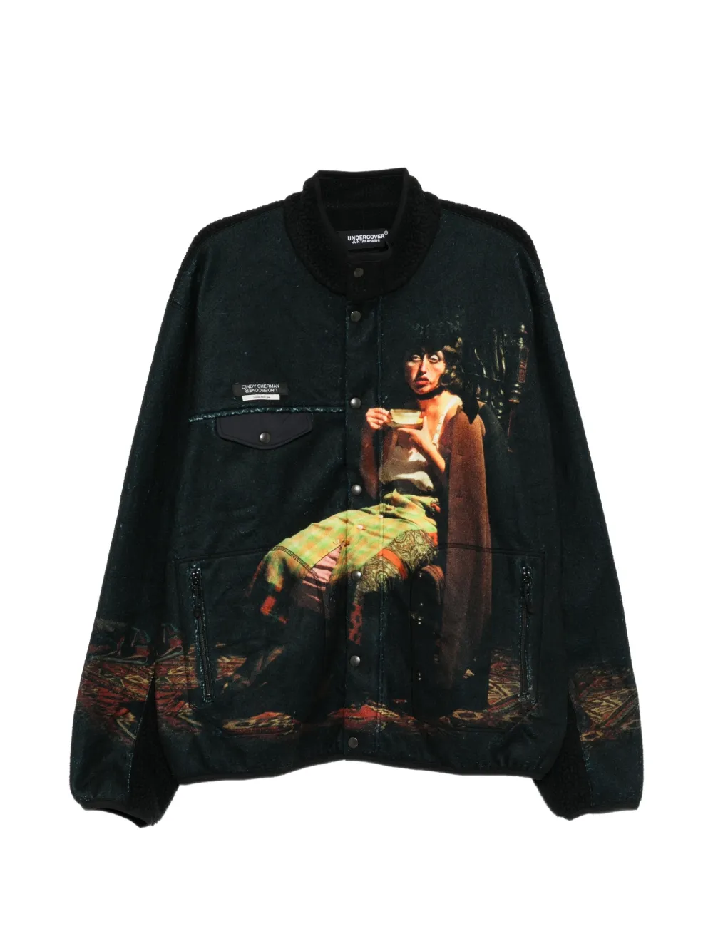Undercover x Cindy Sherman graphic-print jacket | Black | Image 1