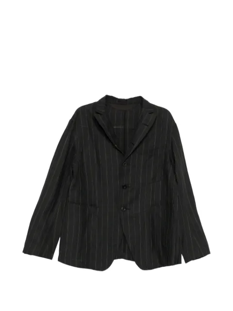Klasica pinstripe-pattern notched-lapel jacket