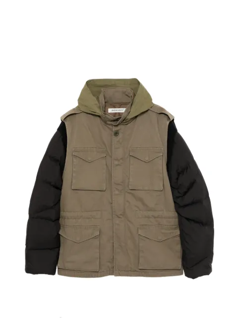 Undercover padded-sleeve military jacket