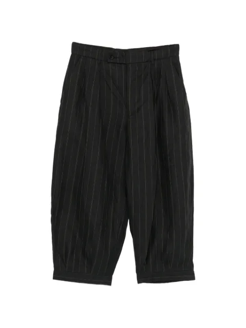 Klasica pinstripe-pattern pleated trousers