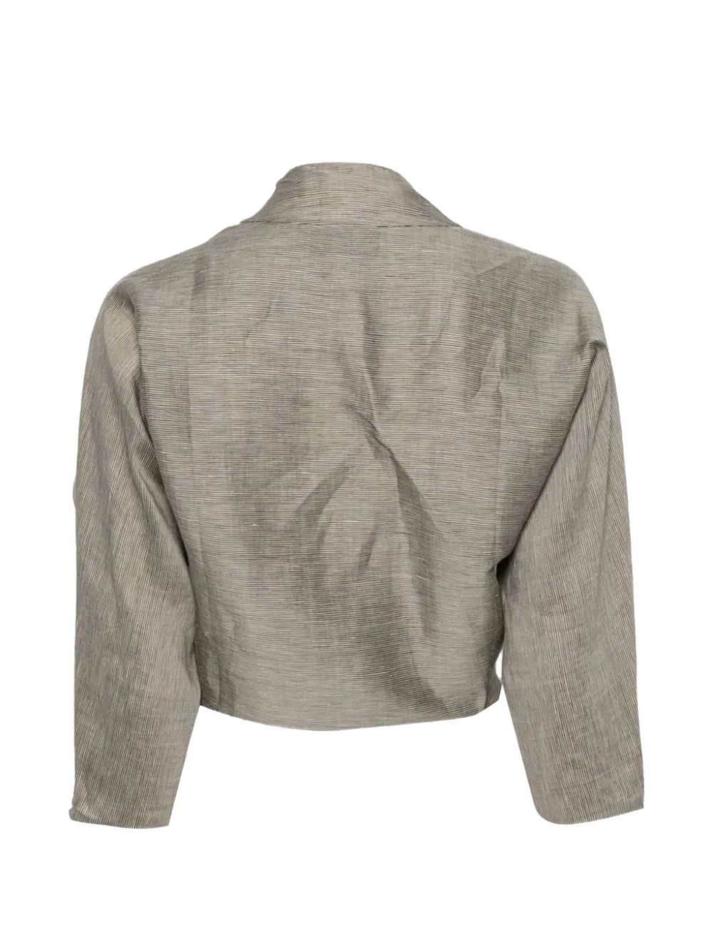 Cortana Aria Tie-fastening Jacket in Neutrals, view 2
