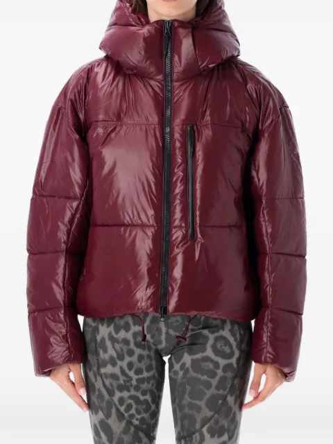 adidas by Stella McCartney x Stella McCartney detachable-hood quilted puffer jacket
