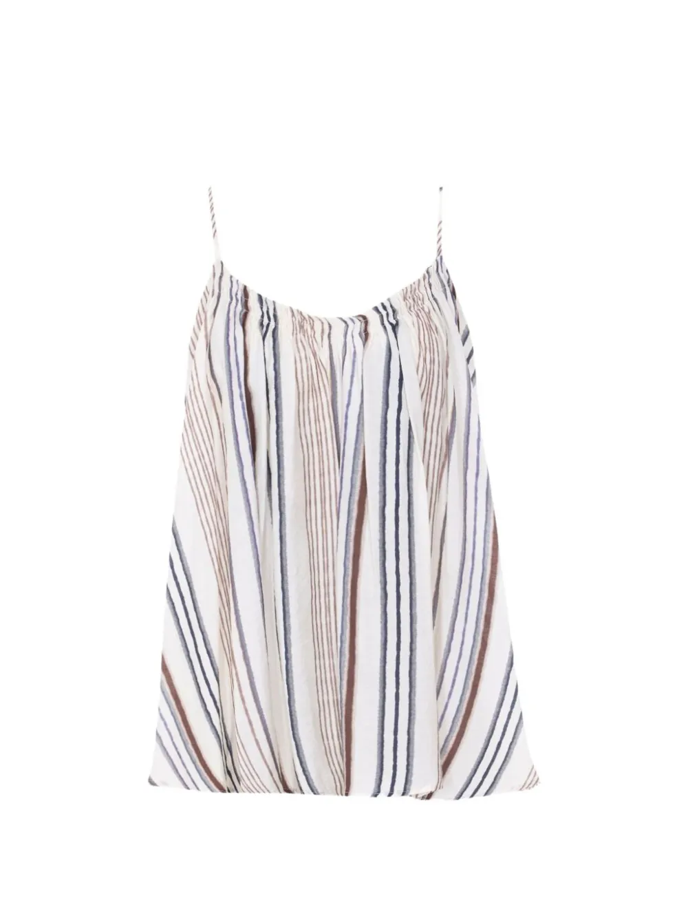Eleh Striped Spaghetti-strap Top In Multi