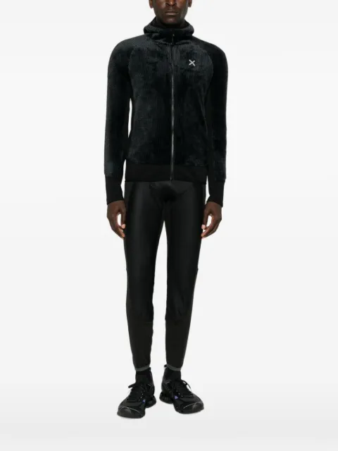 MONTURA waffle-knit hooded jacket