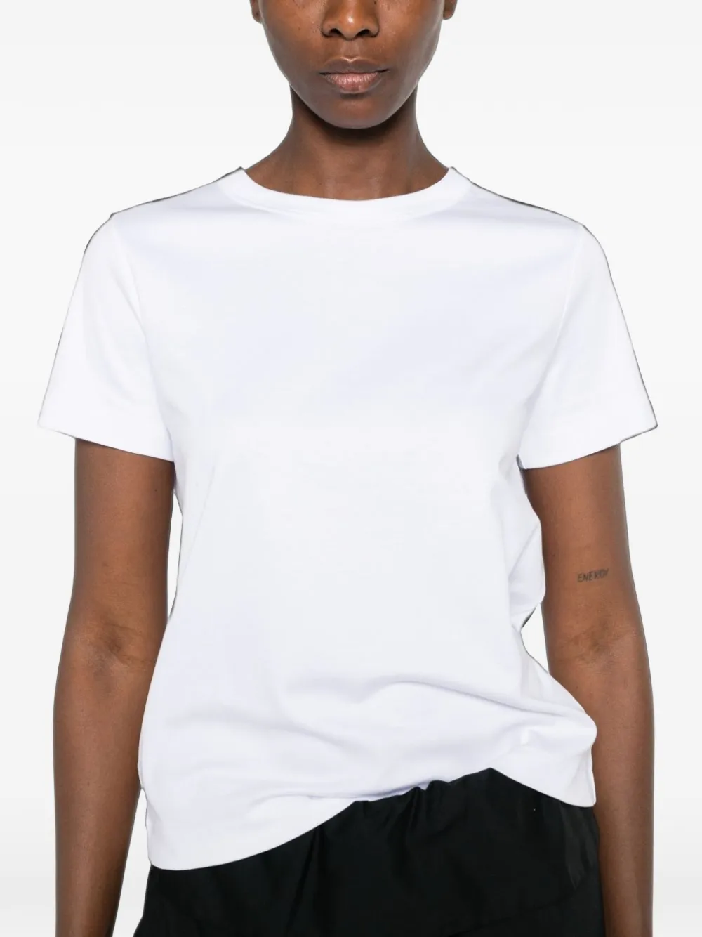 SHIRT C ZERO jersey crew-neck T-shirt Wit