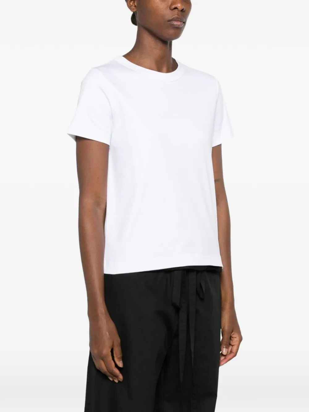 SHIRT C ZERO jersey crew-neck T-shirt Wit