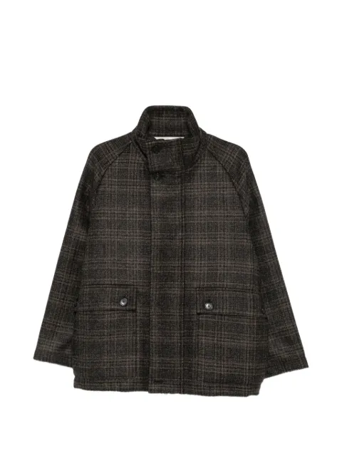 Barena long-sleeve checked jacket