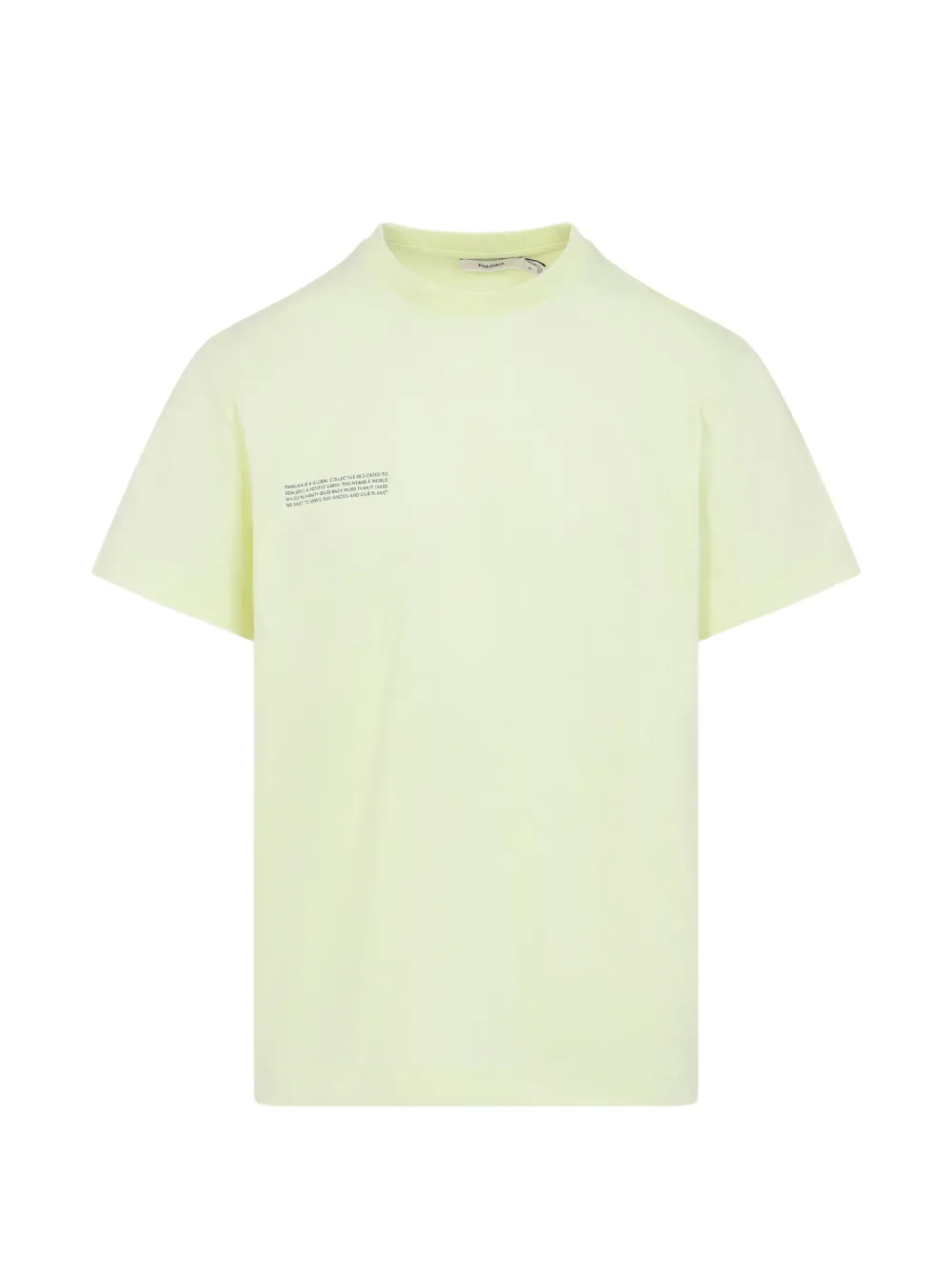 Pangaia text-print T-shirt