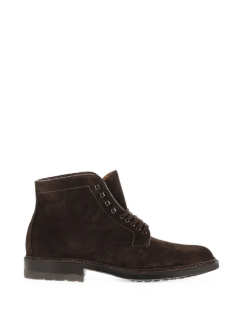 Alden lace-up suede ankle boots