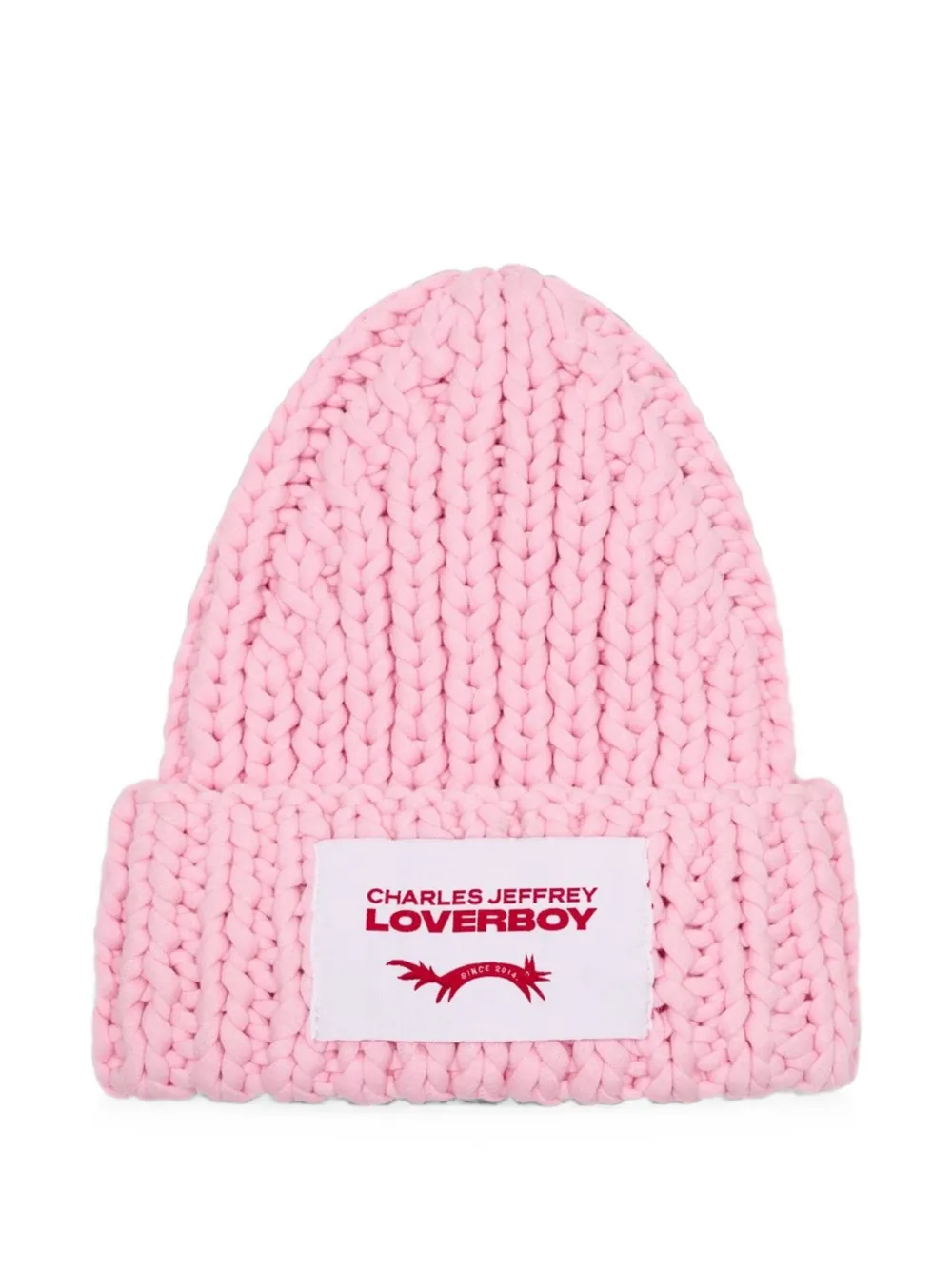 Charles Jeffrey Loverboy Chubby chunky-knit beanie hat