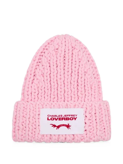 Charles Jeffrey Loverboy Chubby chunky-knit beanie hat