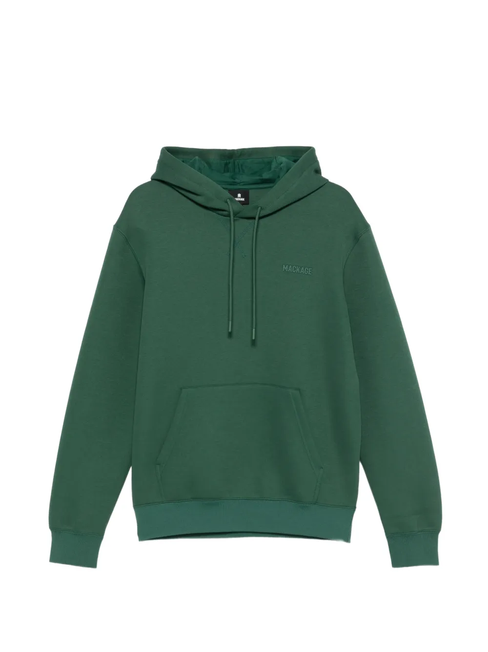 Mackage Kolton logo-print drawstring hoodie - Green