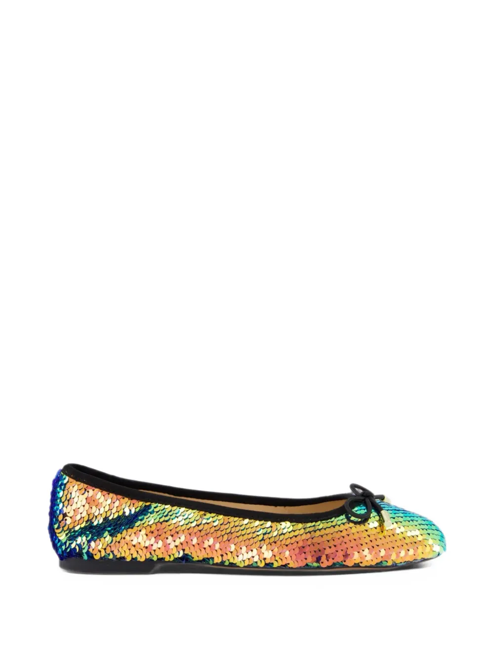 INUOVO sequin-embellished ballet flats