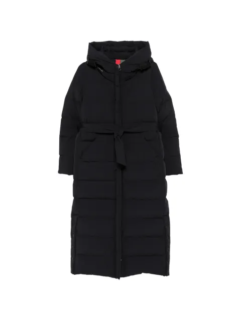 SEA WING hooded belted coat
