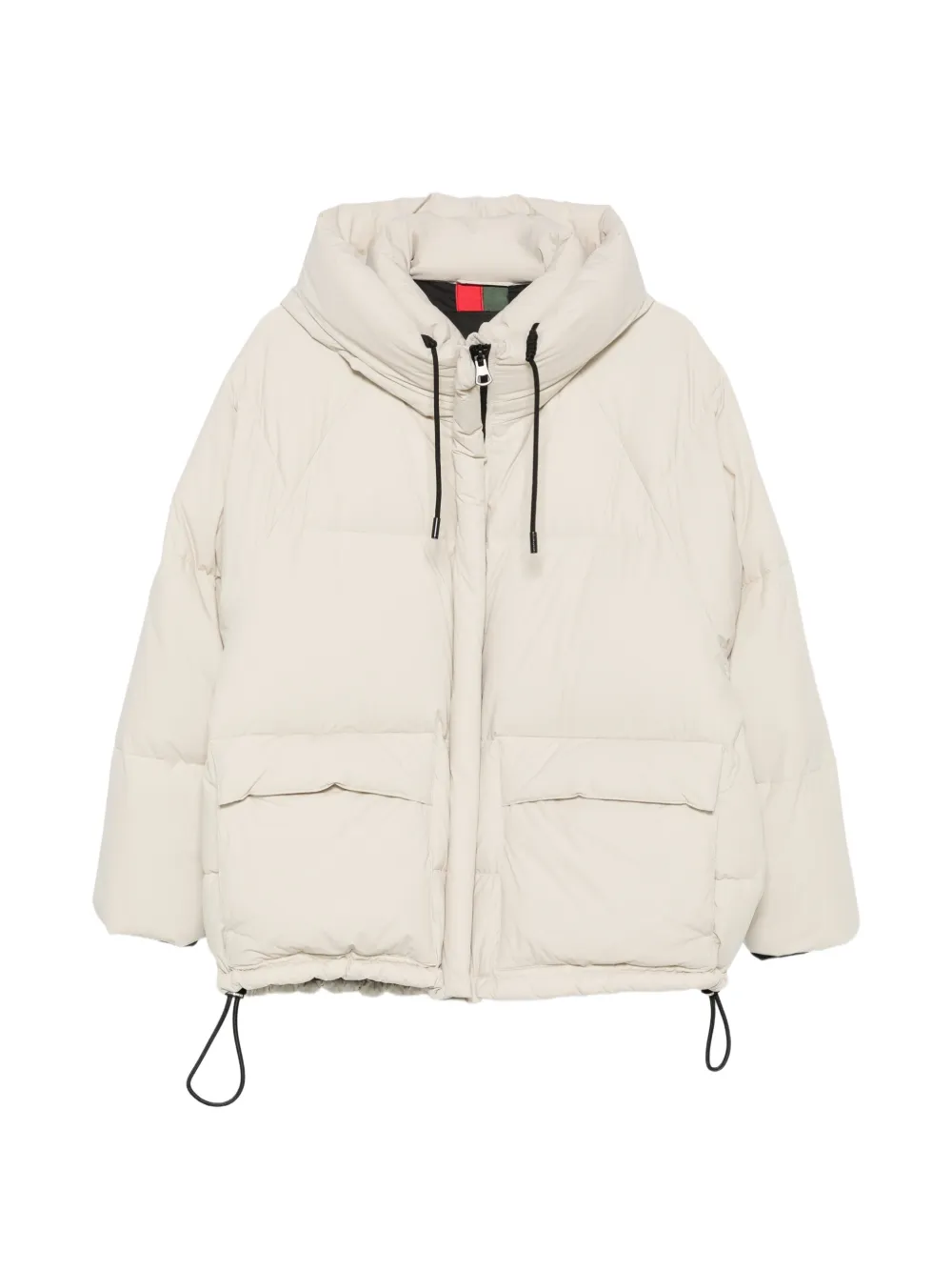 SEA WING hooded padded jacket - Weiß