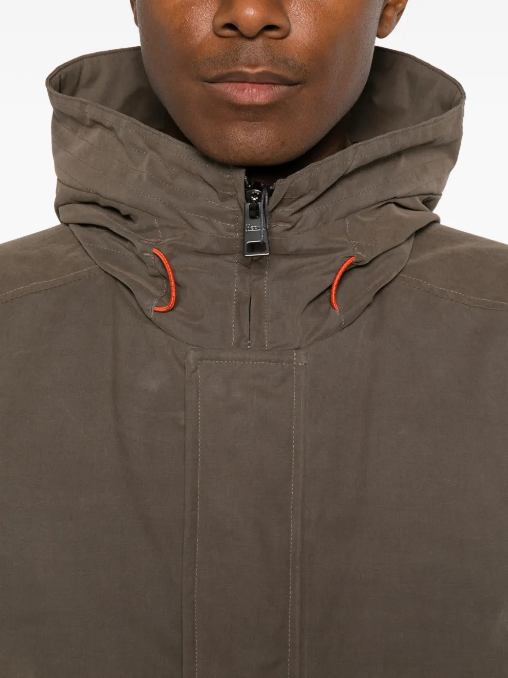 Herno Jas met capuchon Bruin