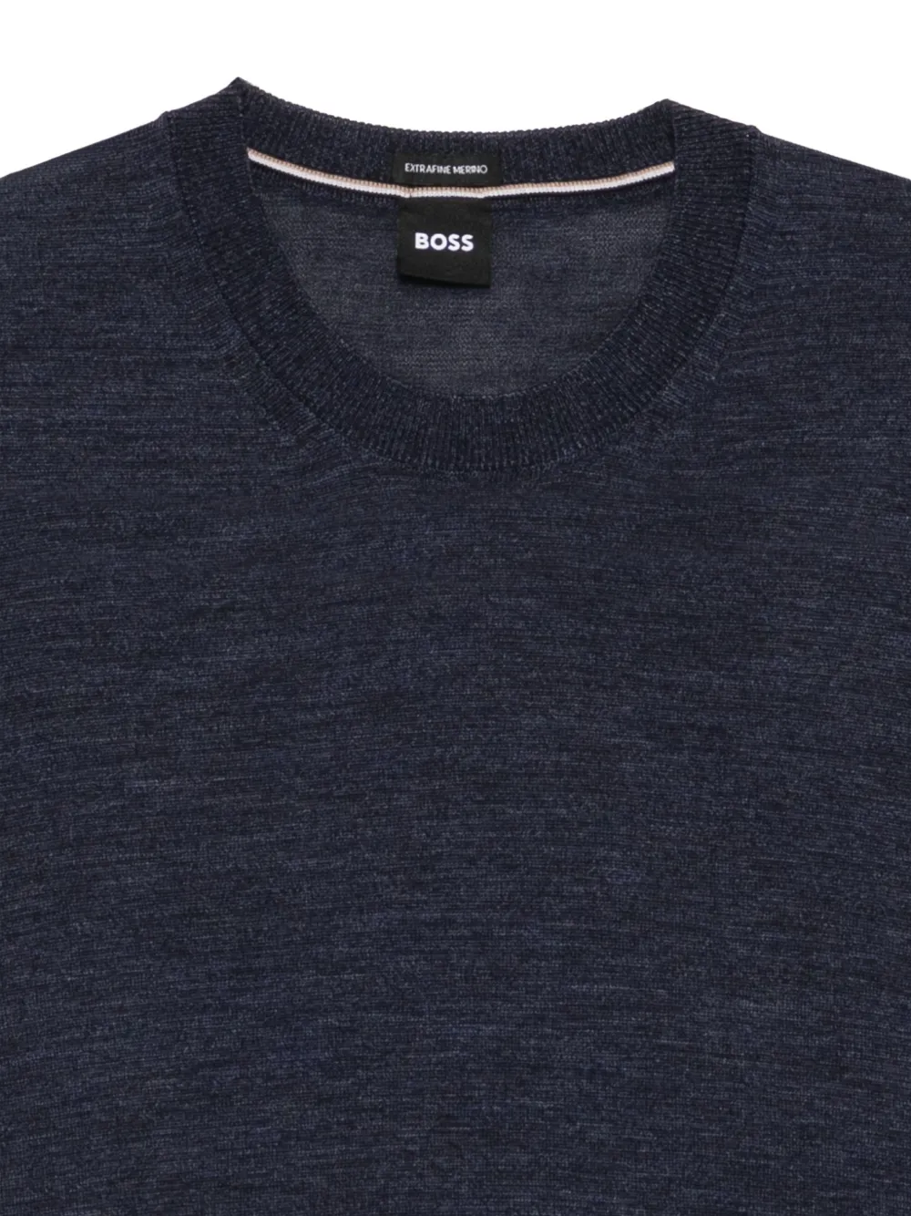 BOSS Trui met ronde hals Blauw