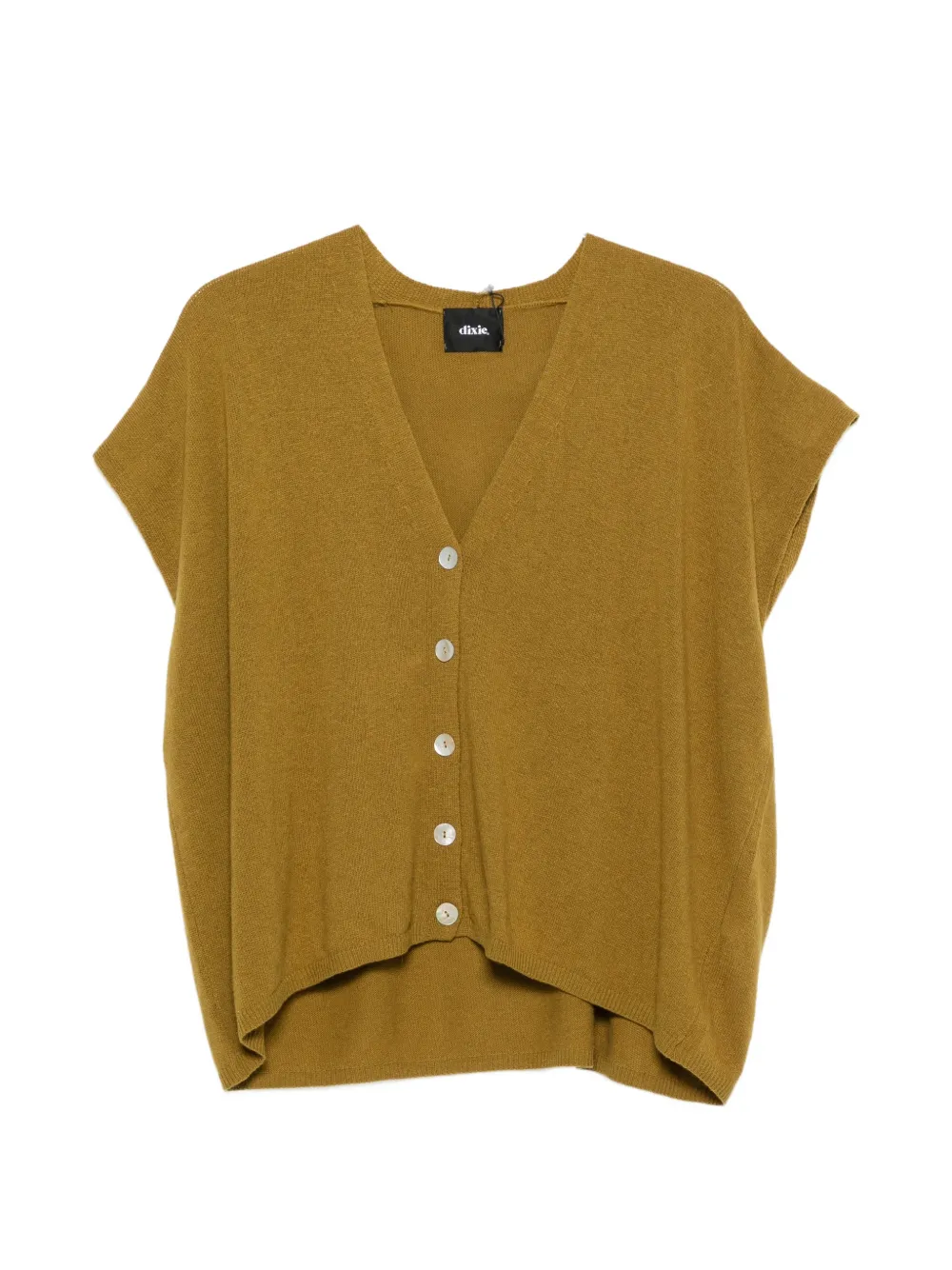 DIXIE V-neck button-up cardigan - Toni neutri