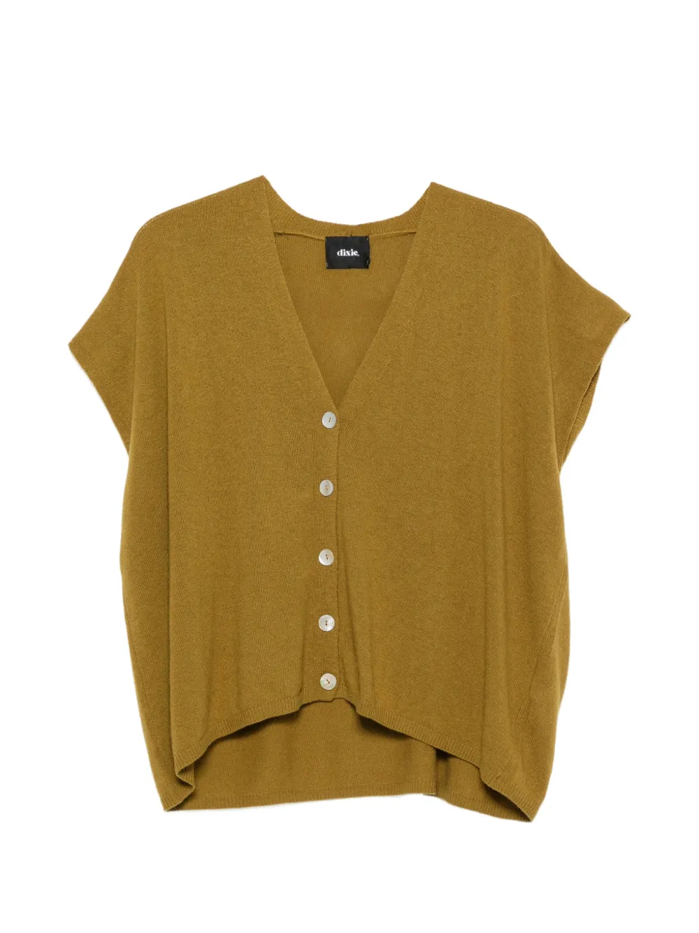 DIXIE V-neck button-up cardigan - Tons neutres DIXIE V-neck button-up cardigan - Tons neutres