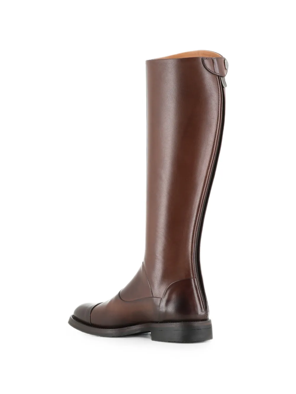 Alberto Fasciani cap-toe knee-high boots Bruin