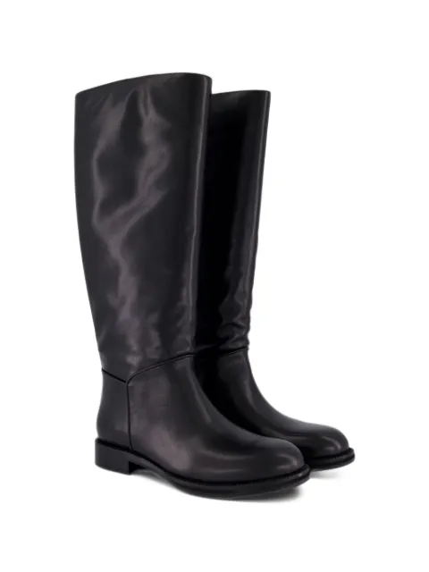 Gibaldi round-toe knee-high boots