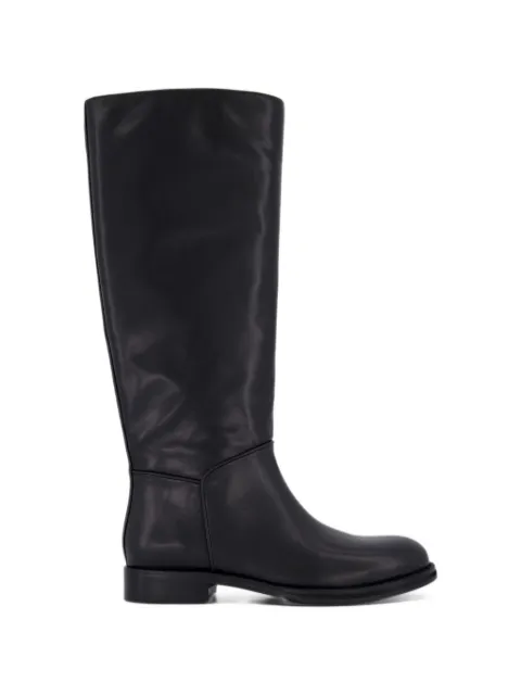 Gibaldi round-toe knee-high boots
