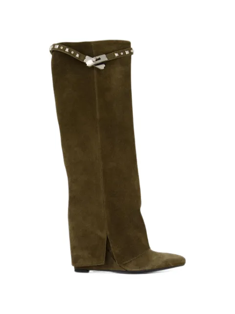 Gibaldi studded wedge boots